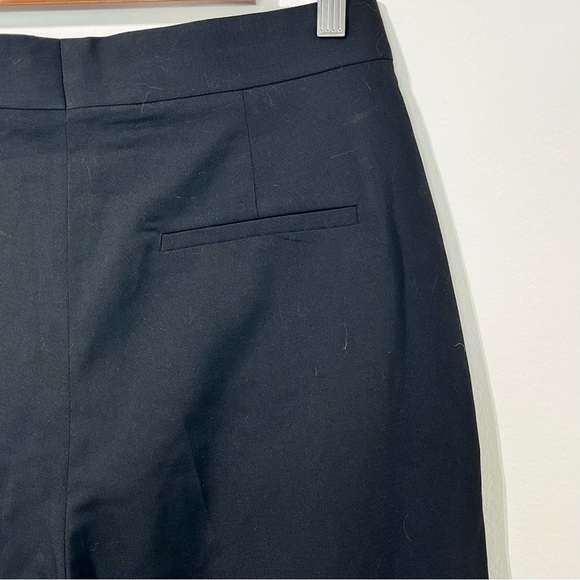 Zara Emmanuelle Alt Collab Into the Classics Pleated Black Pants Wool Blend RARE - Picture 12 of 14